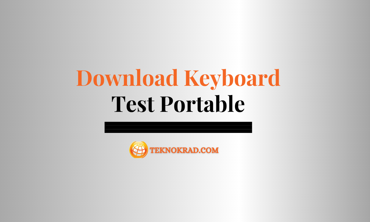 Download Keyboard Test Portable