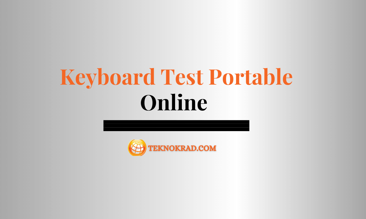 keyboard test portable onlinea