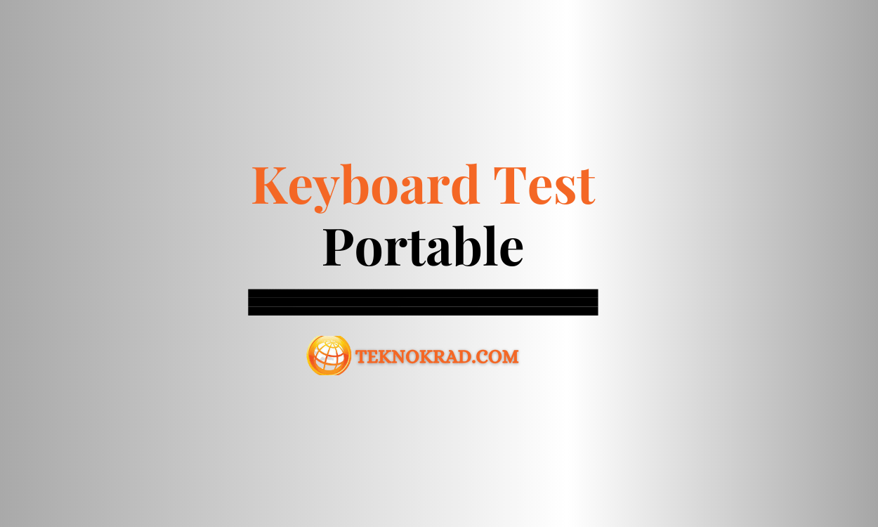 keyboard test portable