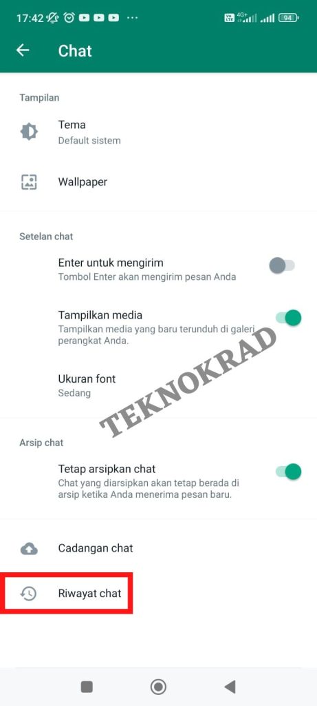 cara melihat pesan whatsapp yang sudah dihapus tanpa aplikasi